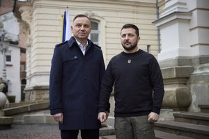 Lenkijos URM: V. Zelenskis netrukus gali apsilankyti Varšuvoje