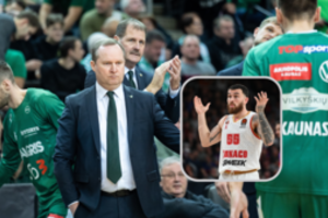 Gerus ženklus regintis K. Maksvytis sureagavo į M. Jameso situaciją: „Nepavydžiu jų treneriui“