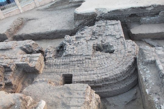  Archeologų komanda aptiko ne tik daugybę gyvūnų liekanų, bet ir „didžiulį pastatą“ su maždaug penkių metrų storio sienomis.