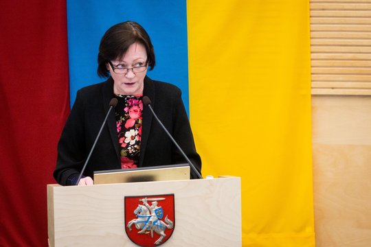 Vyriausiosios rinkimų komisijos pirmininkės Jolantos Petkevičienės atsakymai į Seimo narių iš anksto raštu pateiktus klausimus.