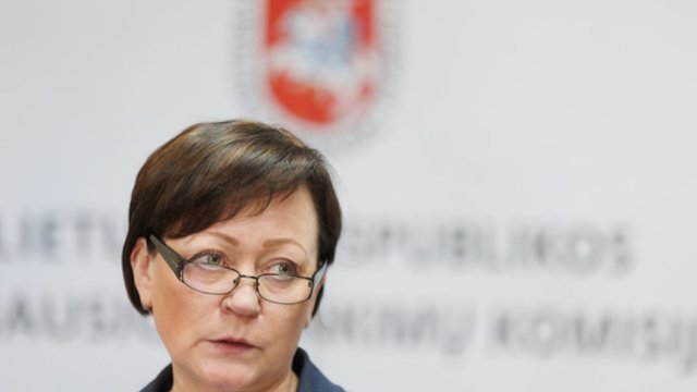 Į Seimo tribūną iškviesta VRK vadovė J. Petkevičienė pareiškė atsistatydinanti