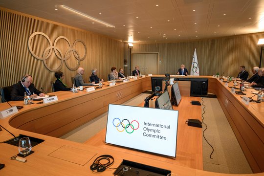 IOC posėdis Lozanoje.