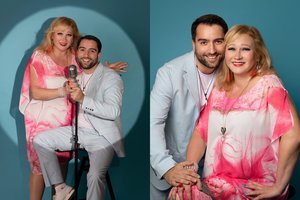 Pirmą kartą Lietuvoje konertuosiantys M. Vygantas ir J. Naruševičiūtė: „Žmonės nori pamatyti, kaip čia vyresnė moteris suviliojo tokį jauniklį?“