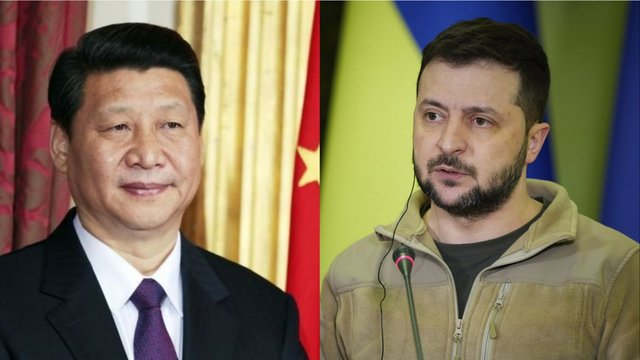 Xi Jinpingas sulaukė V. Zelenskio pakvietimo apsilankyti Ukrainoje