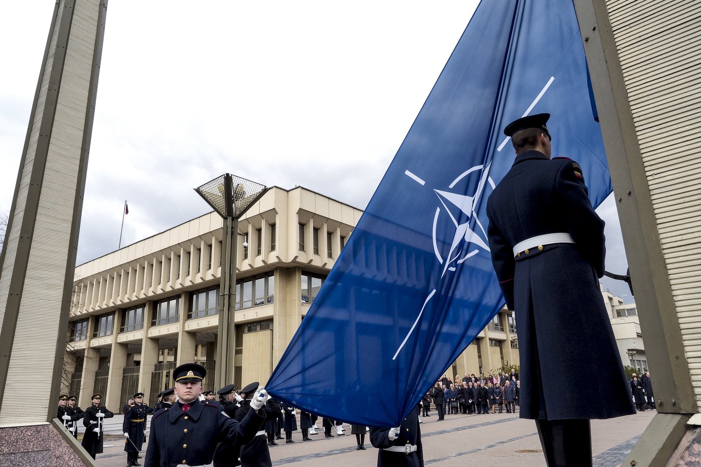 Kovo 29-ąją minima Lietuvos įstojimo į NATO diena.<br>V.Ščiavinsko nuotr.