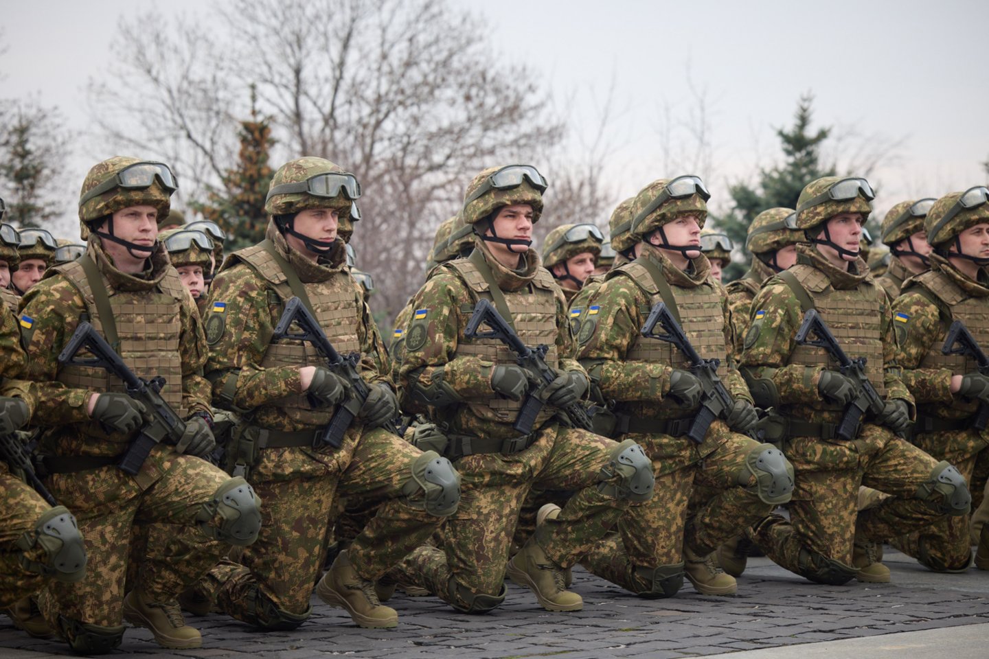 Karas Ukrainoje. Ukrainos kariai.<br>ZUMA Press/Scanpix nuotr.
