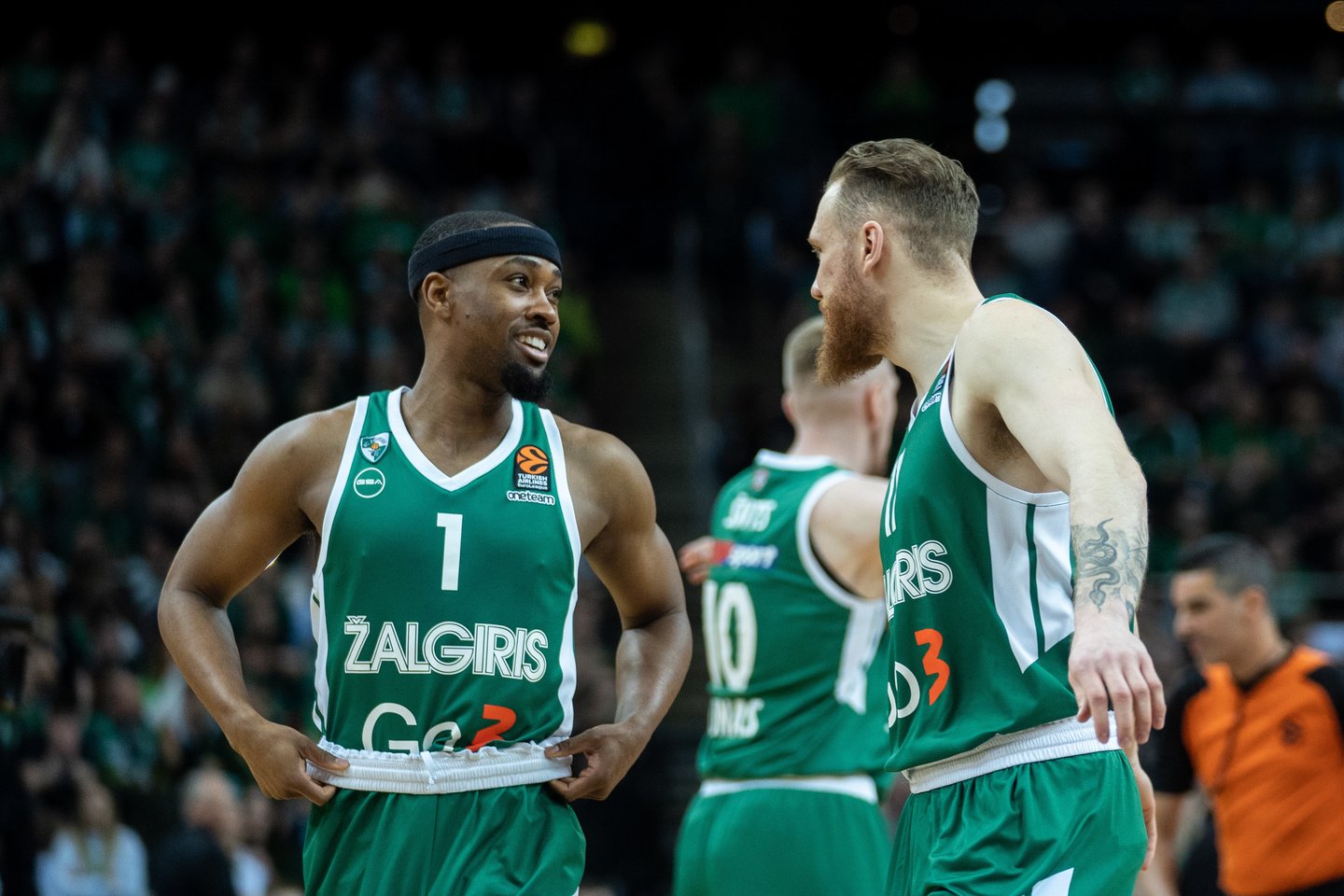 K.Maksvyčio auklėtiniai šventė svarbią pergalę Eurolygoje.<br>R. Vilkelio nuotr.