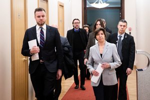 Vėl skiriasi pozicijos: G. Landsbergis sureagavo į JAV generolo kritiką, bet ne taip, kaip A. Anušauskas