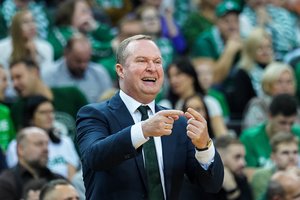 K. Maksvytis tikisi, kad „Žalgiris“ nosies neužries: „Turime pagrindinį skaičiavimą – laimėti rungtynes“