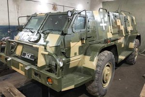 Ukrainiečiai pademonstravo iš rusų perimtą retą šarvuotį