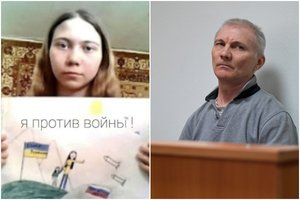 Minske dėl dukters antikarinės nuotraukos sulaikytas jos tėvas: rusas išvežtas nežinoma kryptimi