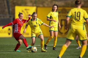 Merginų U17 rinktinė pergale užbaigė Europos čempionato atranką