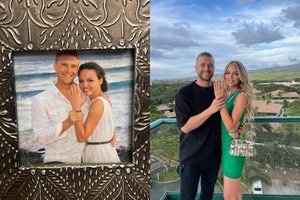 Evelinos ir Adamo šeimoje – šventė: sugrįžo ten, kur išgirdo svarbų klausimą