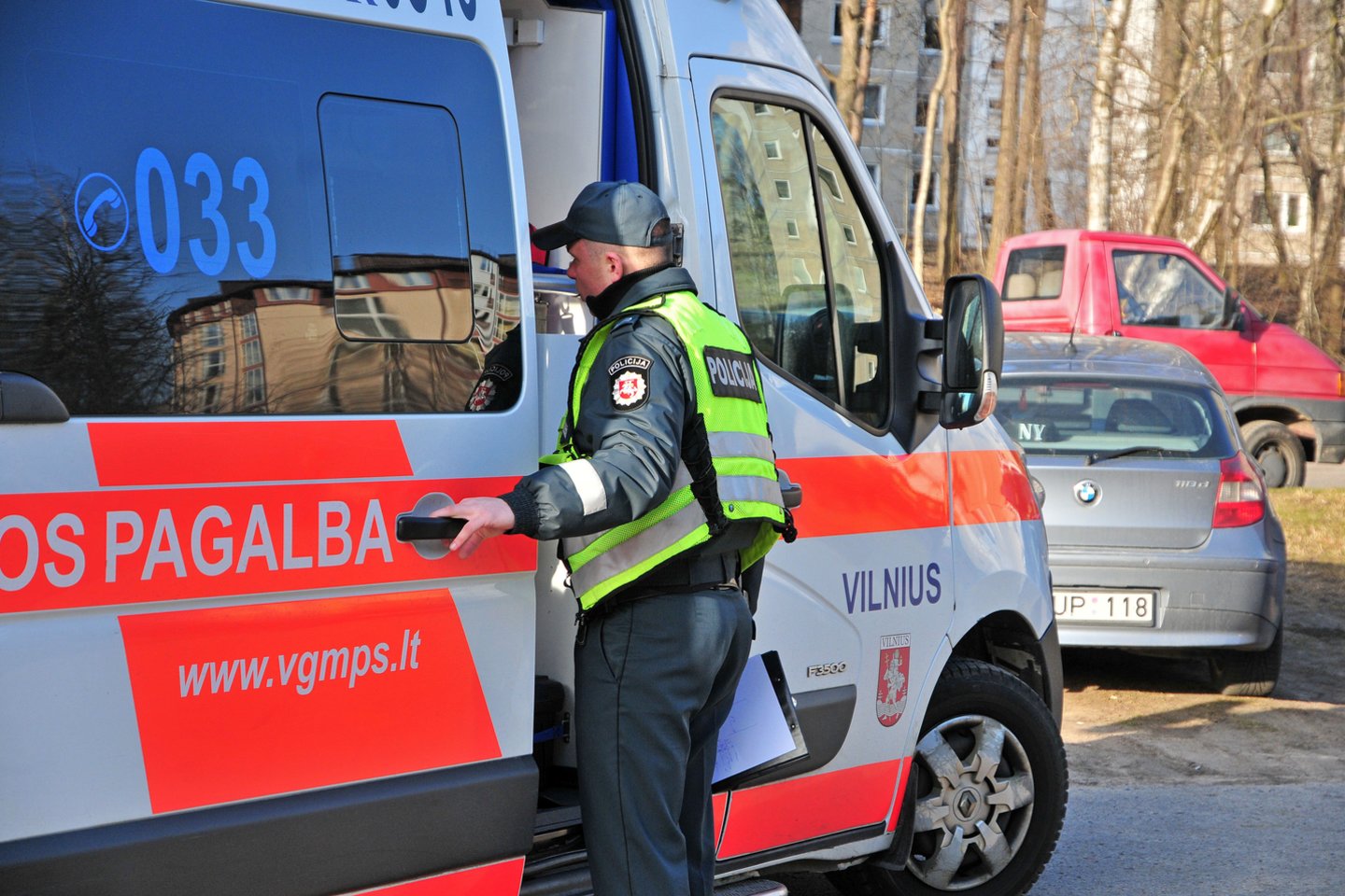 Vilniuje per eismo įvykį nukentėjo paspirtuku viažiavęs vyras.<br>A.Vaitkevičiaus asociatyvi nuotr.