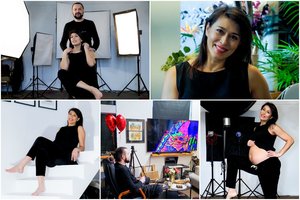 Prie penkiasdešimtmečio artėjanti menininkė ilgai nesuprato esanti nėščia: lydėjo mistiniai ženklai