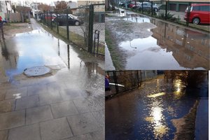 Vilniečiai tėvai pasibaisėję, kokiu keliu vaikai turi patekti į mokyklą: į pamokas – šlapiomis kojomis