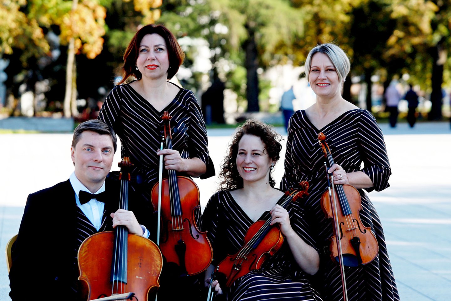 Pernai dvidešimt penktąjį jubiliejų atšventusio Panevėžio styginių kvarteto repertuare – įvairių epochų, žanrų ir stilių muzika.