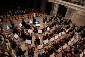 Lietuvos muzikos ir teatro akademija paminėjo 90-metį iškilmėmis Nacionalinėje filharmonijoje