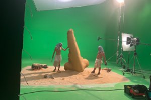 Žaliasis ekranas – graži kino apgaulė, dėl kurios randasi sudėtingiausi filmų kadrai