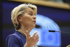 Europos Komisija: EK vadovė U. von der Leyen nekandidatuos į NATO vadovo postą