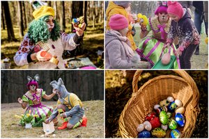 Velykos Druskininkuose: paukščių čiulbesys, velykiniai kiškiai, naktį šviečiantys margučiai ir gera dozė juoko