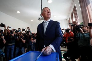 Juodkalnija renka prezidentą: antrame ture ilgametis lyderis turi rimtą konkurentą