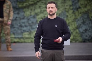 V. Zelenskis trečiadienį lankysis Lenkijoje