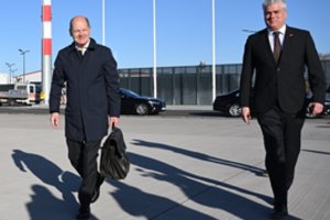 O. Scholzas vyksta į Rumuniją, kur susitiks ir su Moldovos prezidente