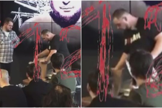 Lemtingas momentas: užfiksuotos paskutinės propagandisto V. Tatarskio gyvenimo sekundės