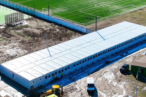 Borodiankoje – Lietuvos įrengta mobilioji gyvenvietė: glausis 36 šeimos