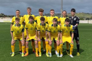 Lietuvos aštuoniolikmečiai išvykoje sužaidė lygiosiomis su Malta