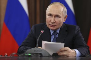 V. Putinas apkaltino Vakarų šnipus padedant rengti „teroro išpuolius“ Rusijoje