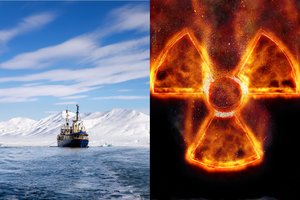 Arktyje pastebėtas anomaliai didelis radioaktyvių dalelių kiekis