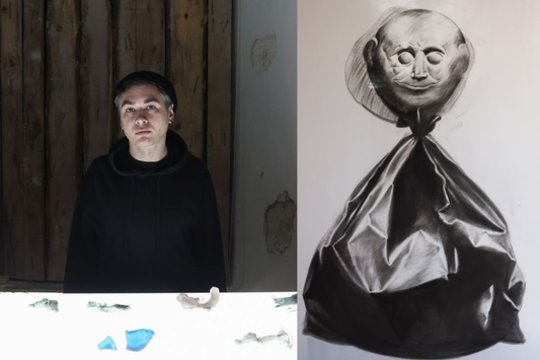 Kijeve gyvenantis menininkas Nikita Kadanas: „Šiuo metu mano kuriami darbai labiau tiktų ne muziejui, o teismui.“