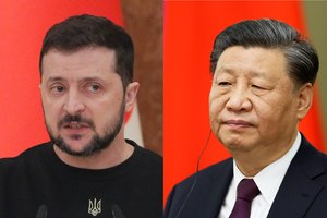 Prancūzijos diplomatas: Kinijos lyderis Xi Jinpingas pasirengęs paskambinti V. Zelenskiui