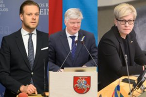 I. Šimonytė ir G. Landsbergis tikina, kad nėra planų atleisti K. Navicką iš ministro pareigų: tokių svarstymų nėra