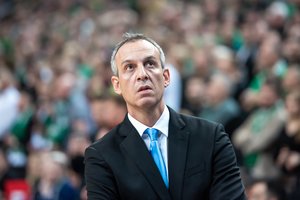 Nors skaudžiai pralaimėjo „Žalgiriui“, bet „Maccabi“ treneris džiaugėsi: „Tai yra puiku“