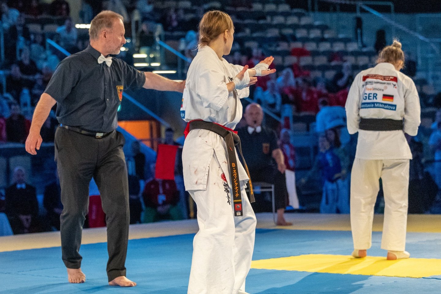 Lietuvos kiokušin karatė kovotoja Brigita Svinkūnaitė