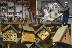 Jurbarkiškių sukaltų inkilų Europoje – šimtai tūkstančių, tačiau pas mus – vos vienas kitas: vyrai paaiškino, kodėl taip yra