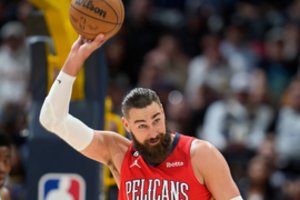 J. Valančiūnas ir „Pelicans“ pradeda NBA įkrintamąsias varžybas: reikia įveikti du varžovus