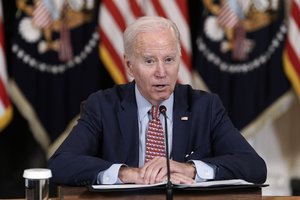 J. Bidenas JAV žurnalisto sulaikymą Rusijoje pavadino „visiškai neteisėtu“