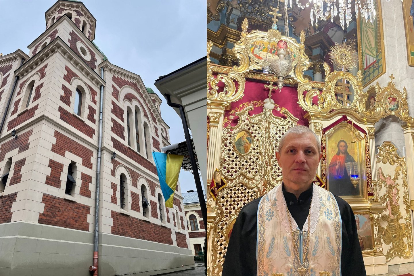 Dauguma ukrainiečių lanko graikų katalikų arba pravoslavų tikėjimo bažnyčias, todėl oficiali šv. Velykų šventė čia yra minima savaite vėliau, nei kad Lietuvoje.<br>lrytas.lt koliažas.