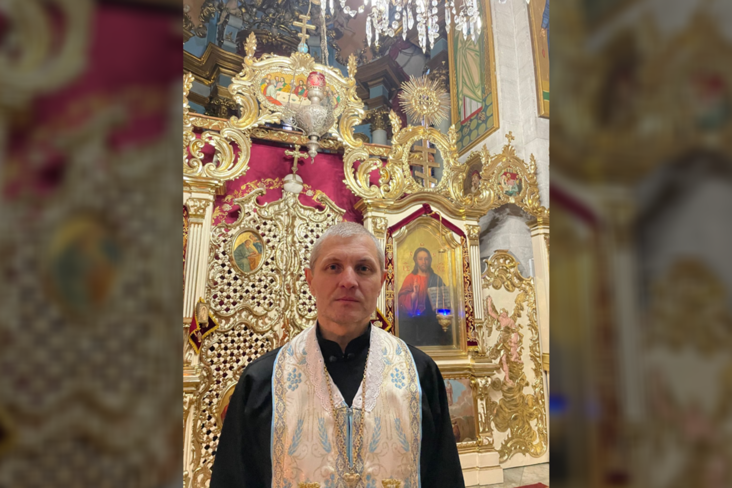 Šventikas Josifas džiaugiasi, kad Lvovo regione nebeliko Maskvą palaikančių cerkvių.<br>E.Butrimo nuotr.