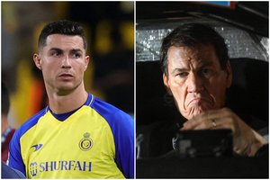 Žiniasklaida: C. Ronaldo prašymu atleidžiamas su žaidėjais susiriejęs „Al Nassr“ treneris R. Garcia