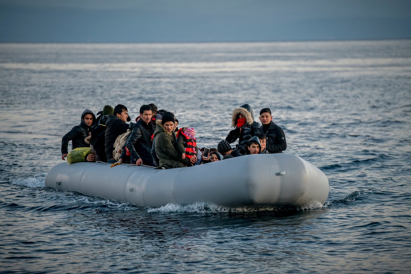 Prie Turkijos krantų išgelbėta apie 80 migrantų.