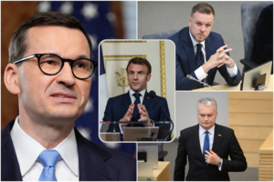 „Naujosios Europos“ lyderiai stojo ginti transatlantinės vienybės: Lenkijos ir Lietuvos politikai bando taisyti E. Macrono klaidas