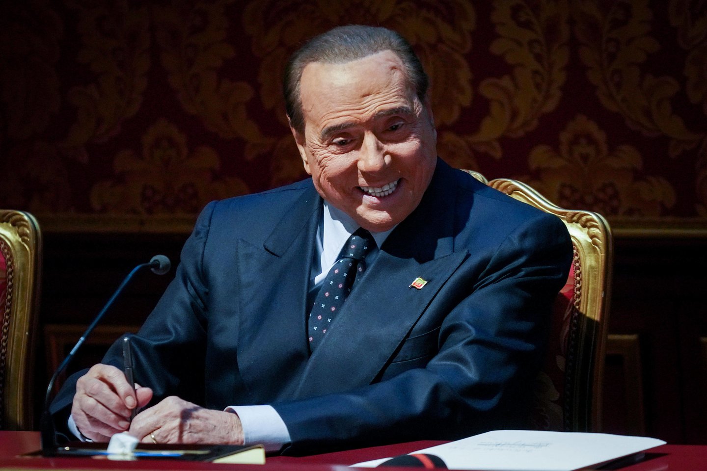 S. Berlusconi.<br>SIPA/Scanpix nuotr.