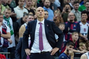 Finalą pasitinkantis „Baskonia“ strategas nesėkmės Graikijoje atveju žiūrėti „Žalgirio“ rungtynių nežada