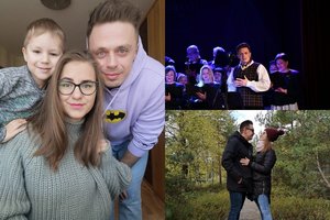 Darbą sandėlyje palikęs „Ventukas“ D. Kumpikevičius gimtinėje rado meilę: priėmė atsakomybę ir už mylimosios sūnų