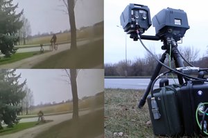 Internete plinta vaizdo įrašas: įamžino, kaip dviračiu važiavęs girtas vyras nuvertė „trikojį“